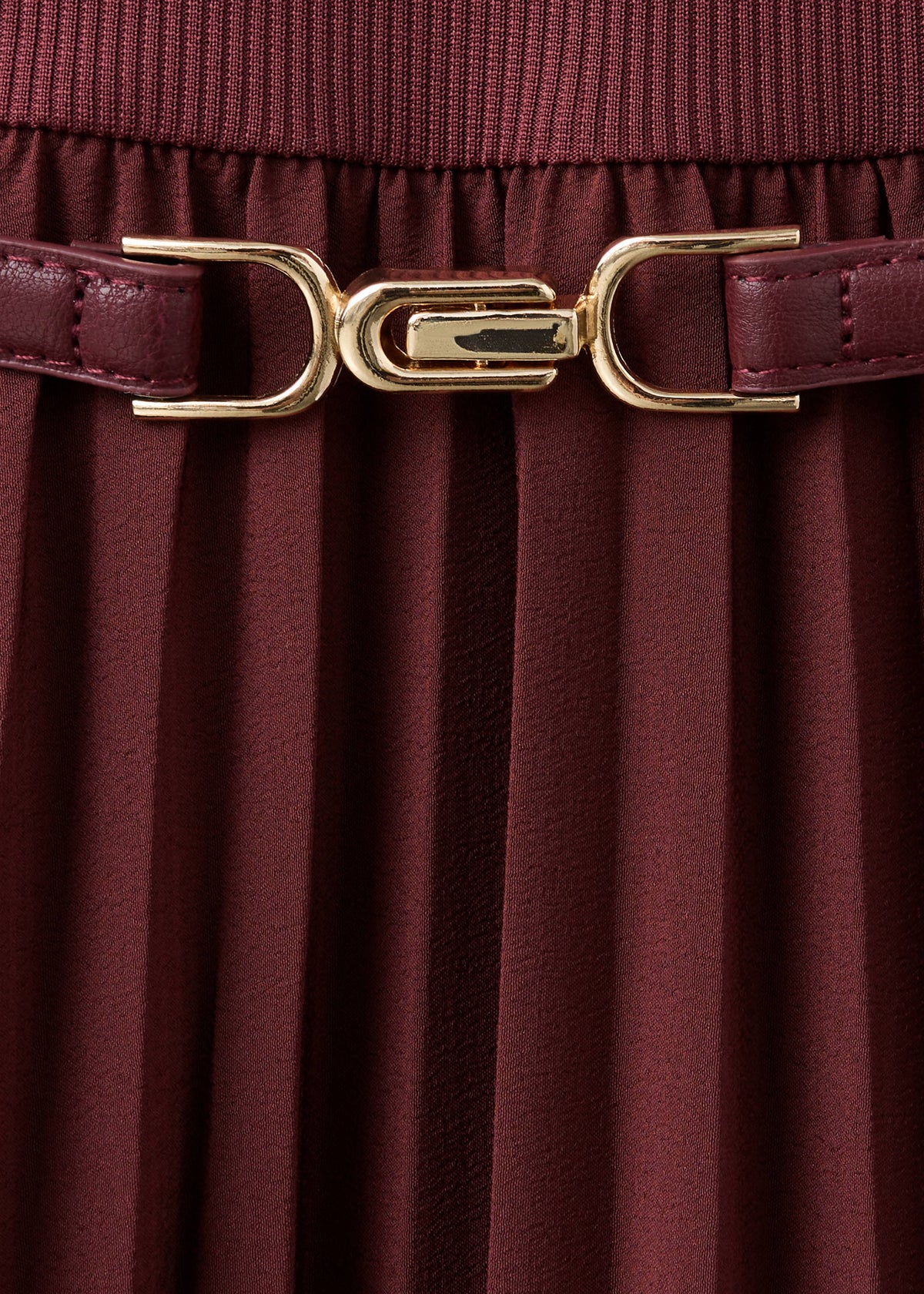 Combined pleated dress