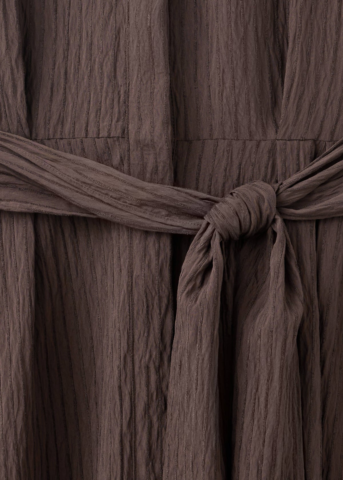 Belt shirt dress