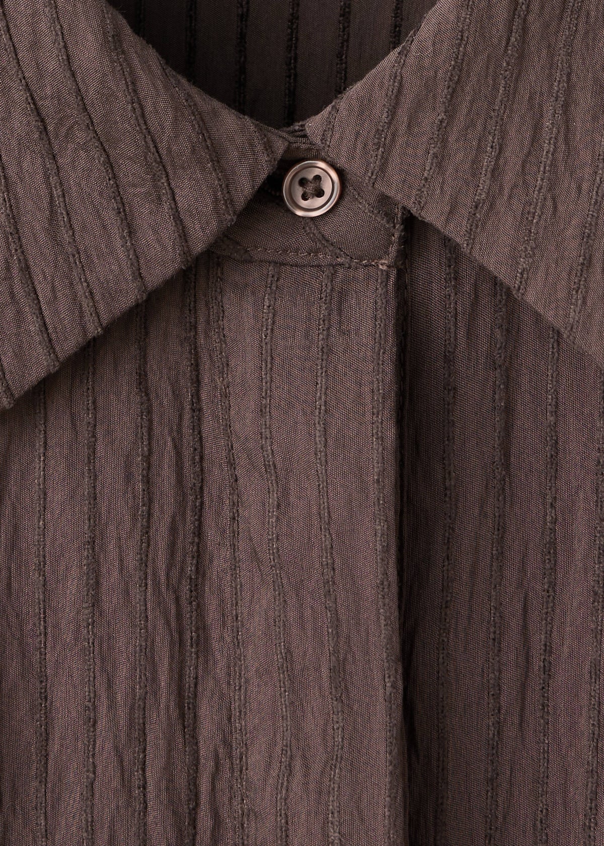 Belt shirt dress