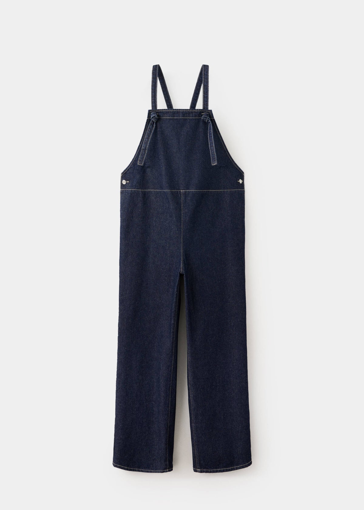 Maternity denim dungarees