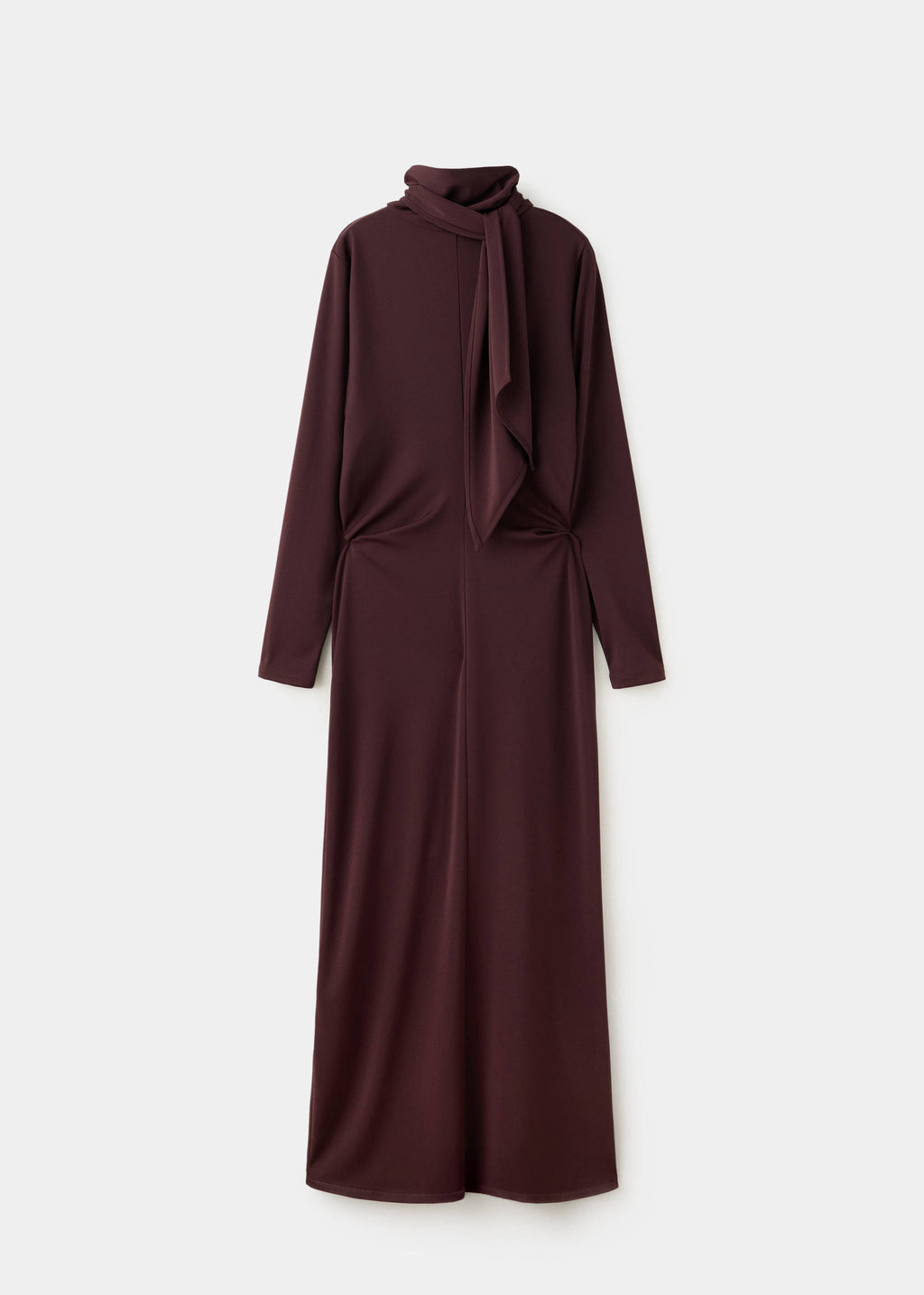 Side Ruched Knit Dress
