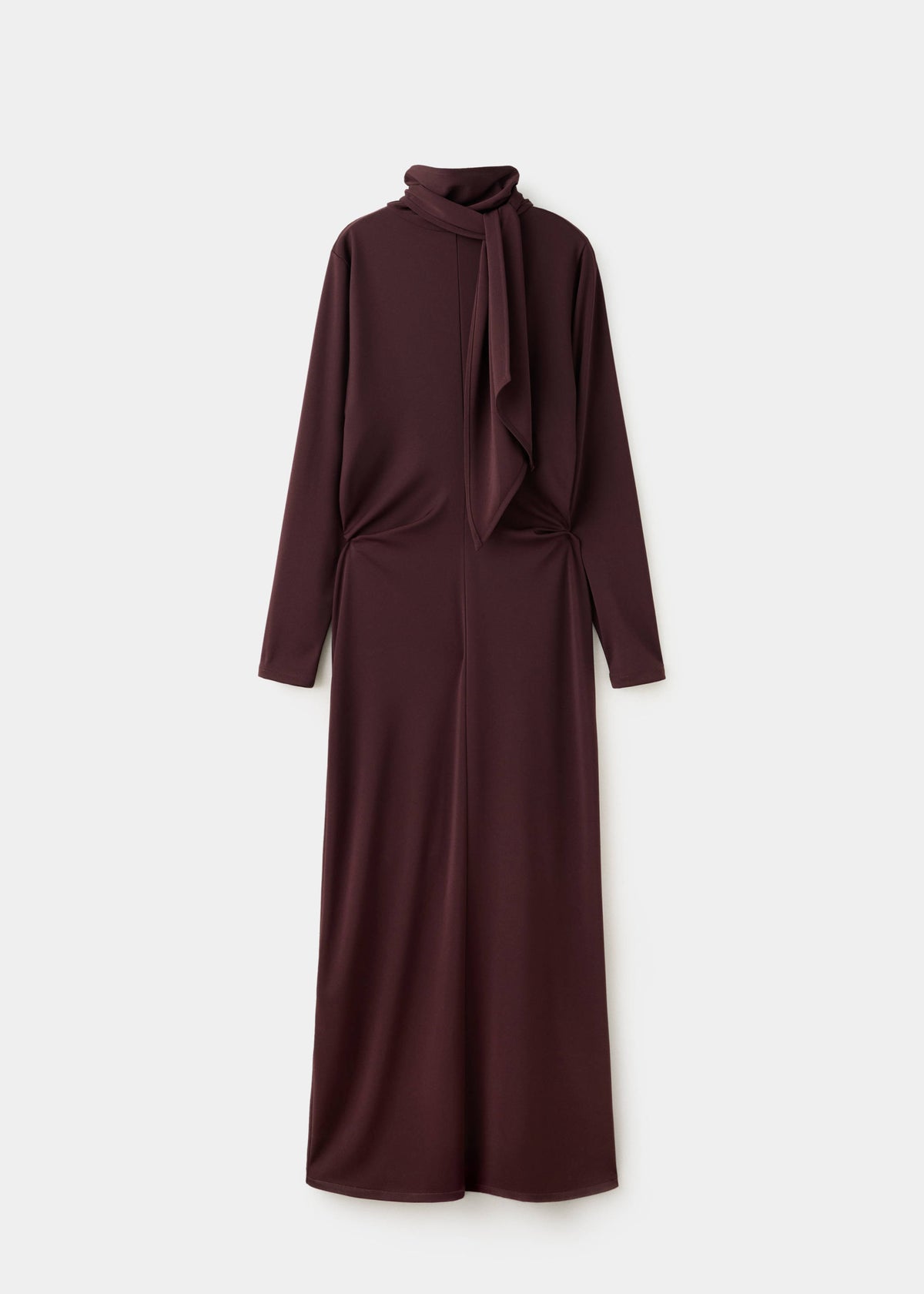 Side Ruched Knit Dress