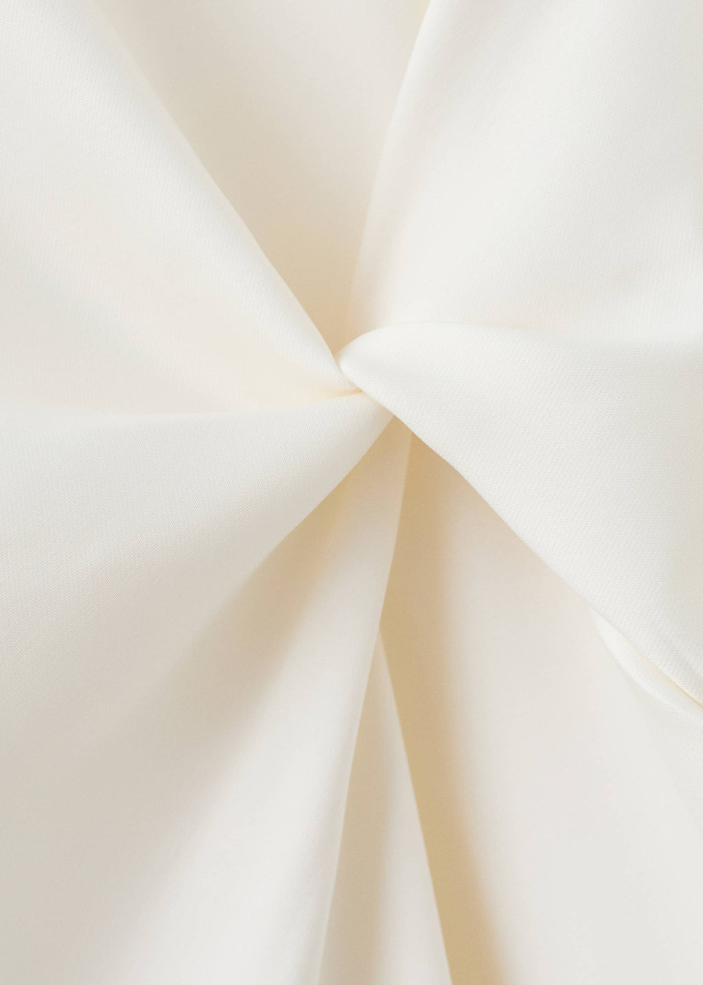 Ruched satin dress