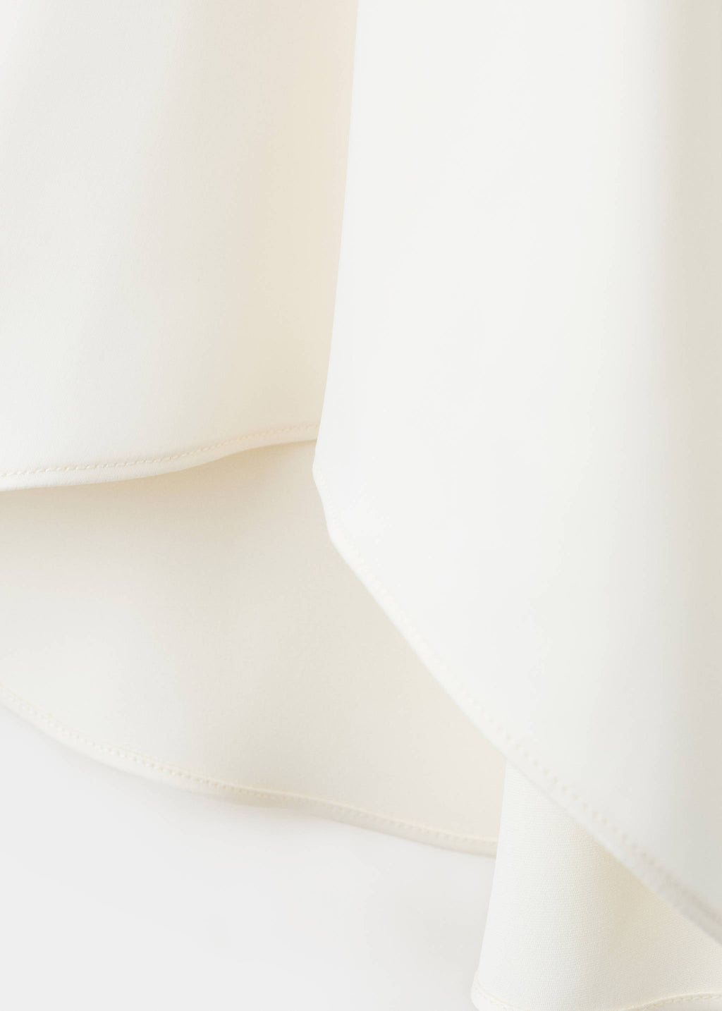 Ruched satin dress