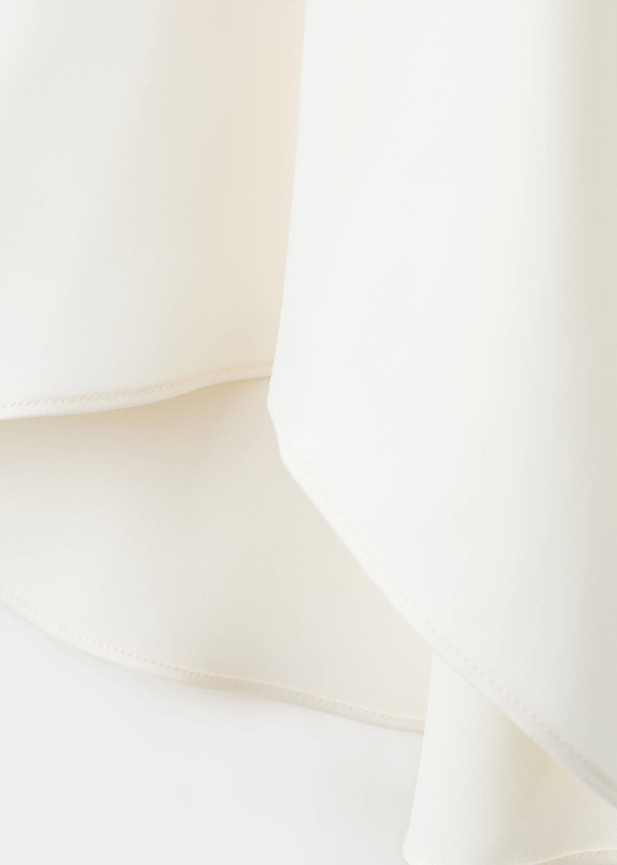 Ruched satin dress