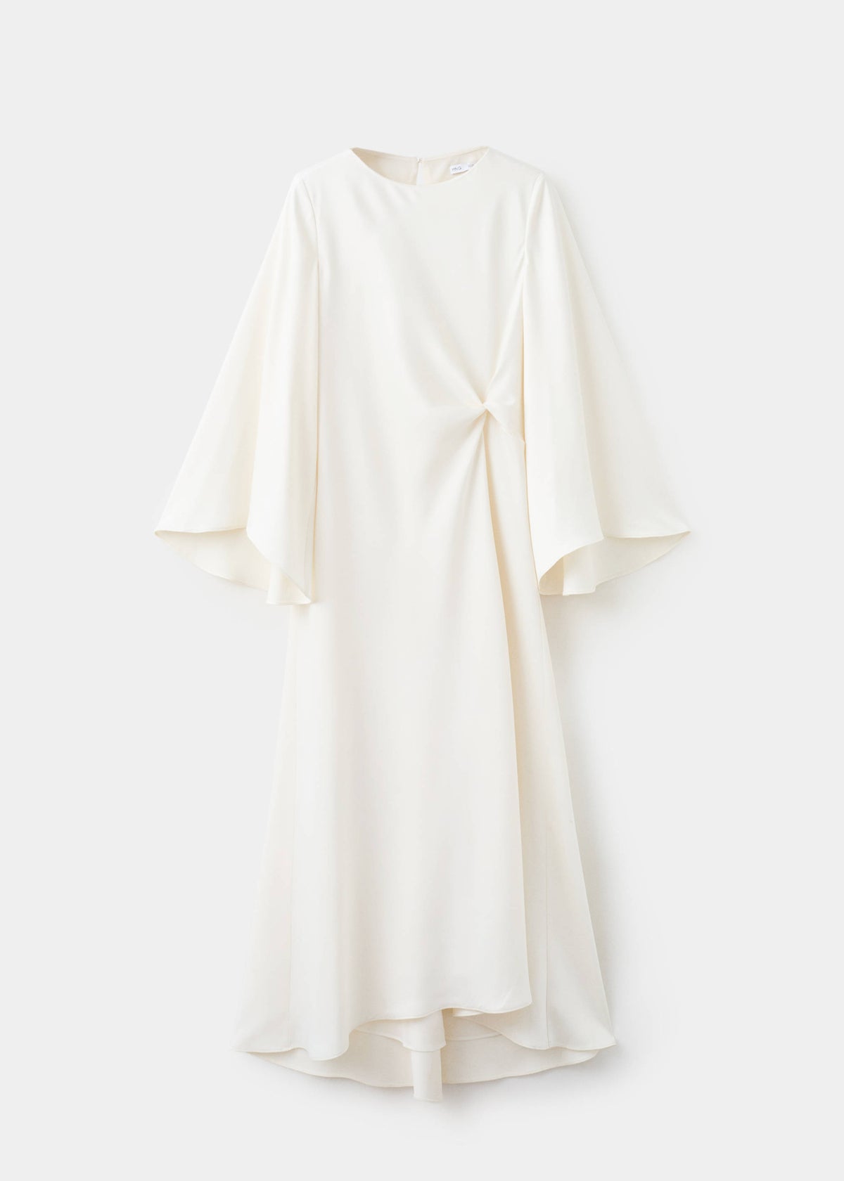 Ruched satin dress