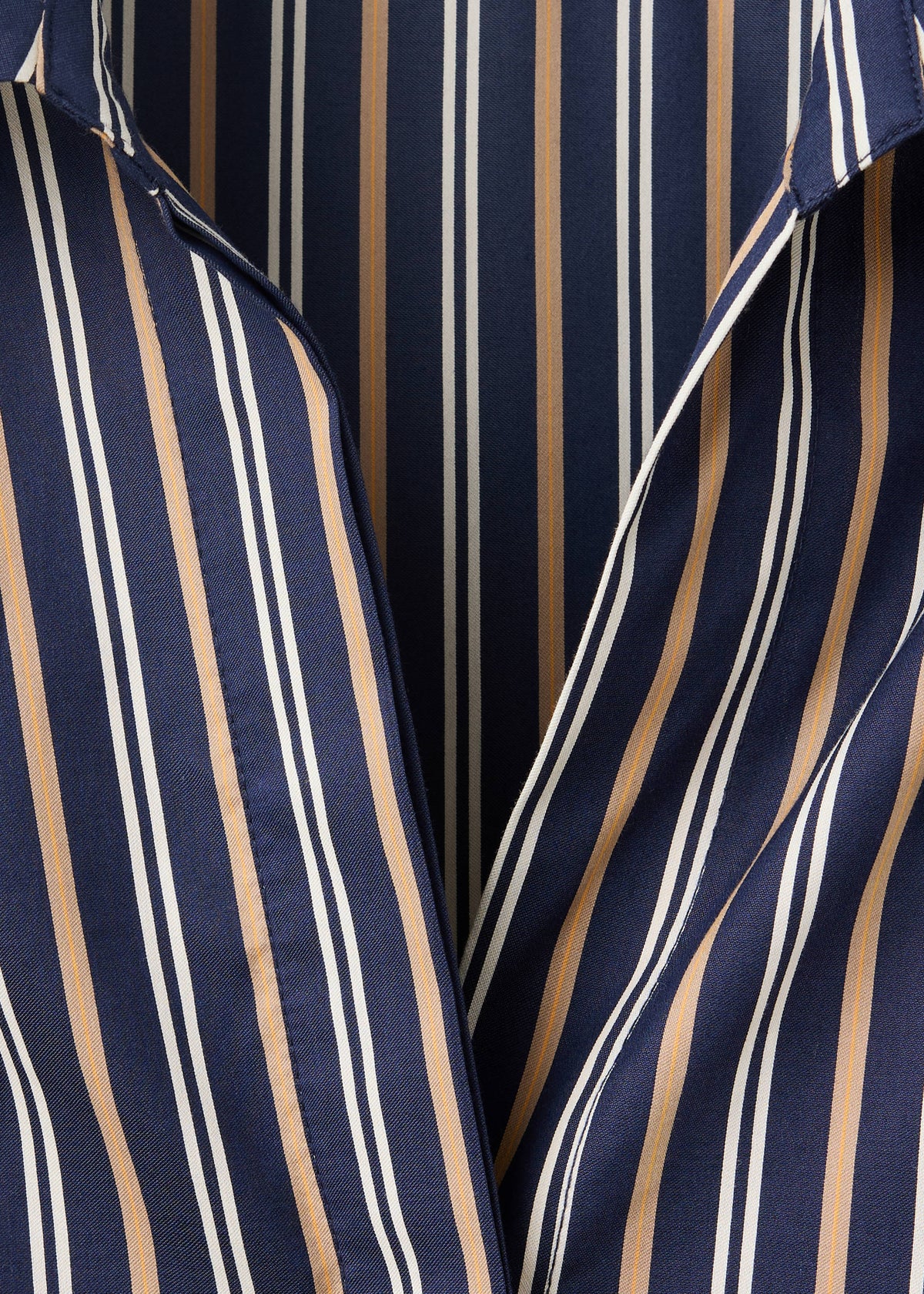 Striped shirt dress
