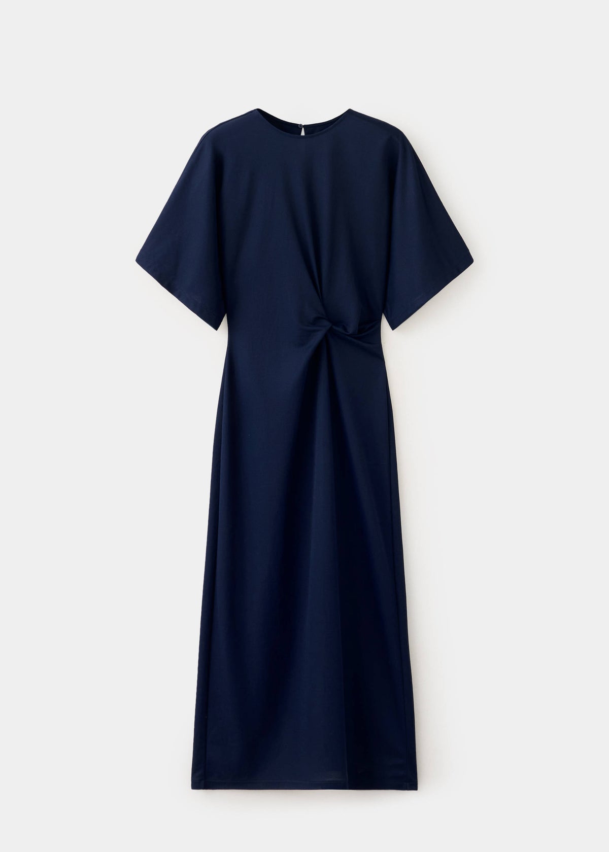 Knit dress with knot detail