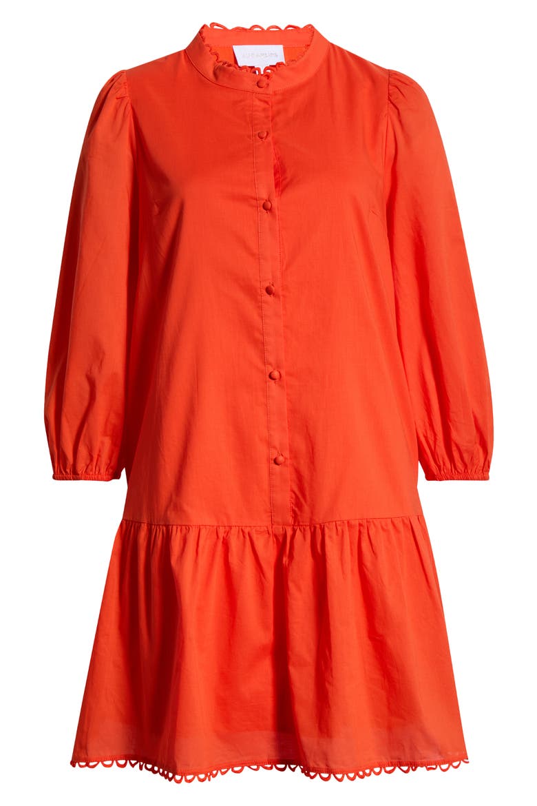 Yamila Drop Waist Minidress