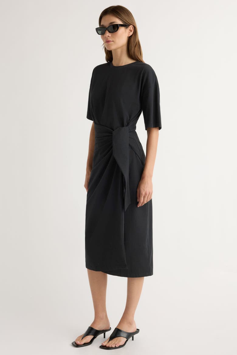 Noa Organic Cotton T-Shirt Wrap Dress