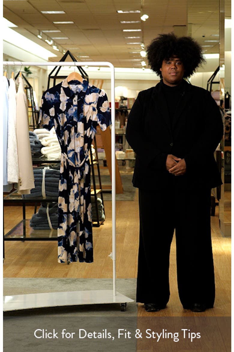 Carmela Beleza Blossom Tie Belt UPF 30+ Shirtdress