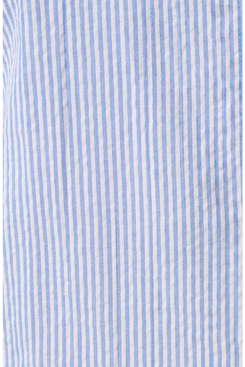 Hailey Stripe Button-Up Shift Shirtdress