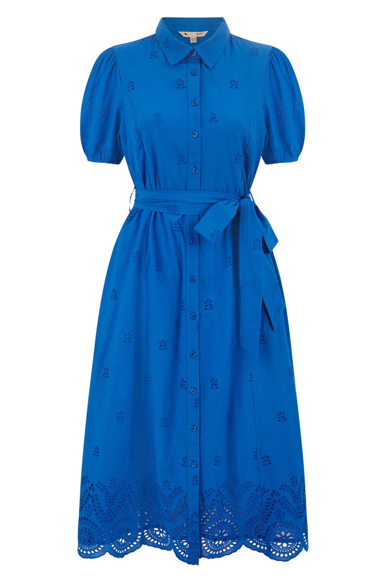Cotton Shirt Midi Dress