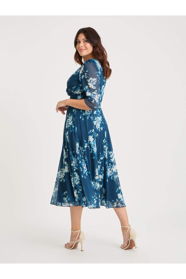 Helena Floral Midi Dress