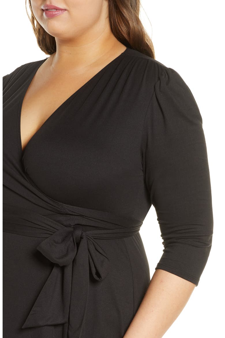 Winona High/Low Wrap Dress
