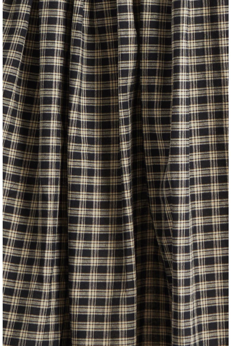 Gender Inclusive Imelda Smocked Plaid Midi Dress