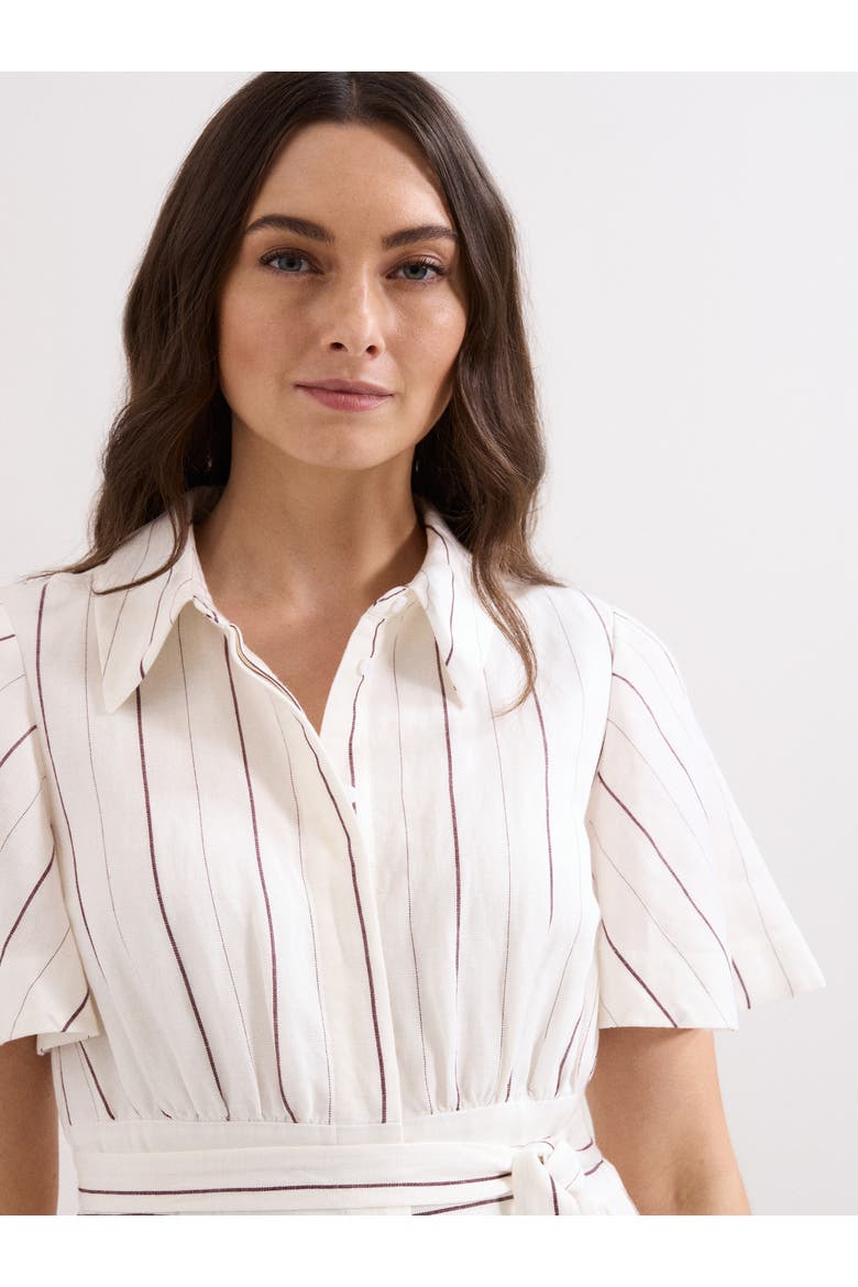 Marielle Striped Shirt Dress