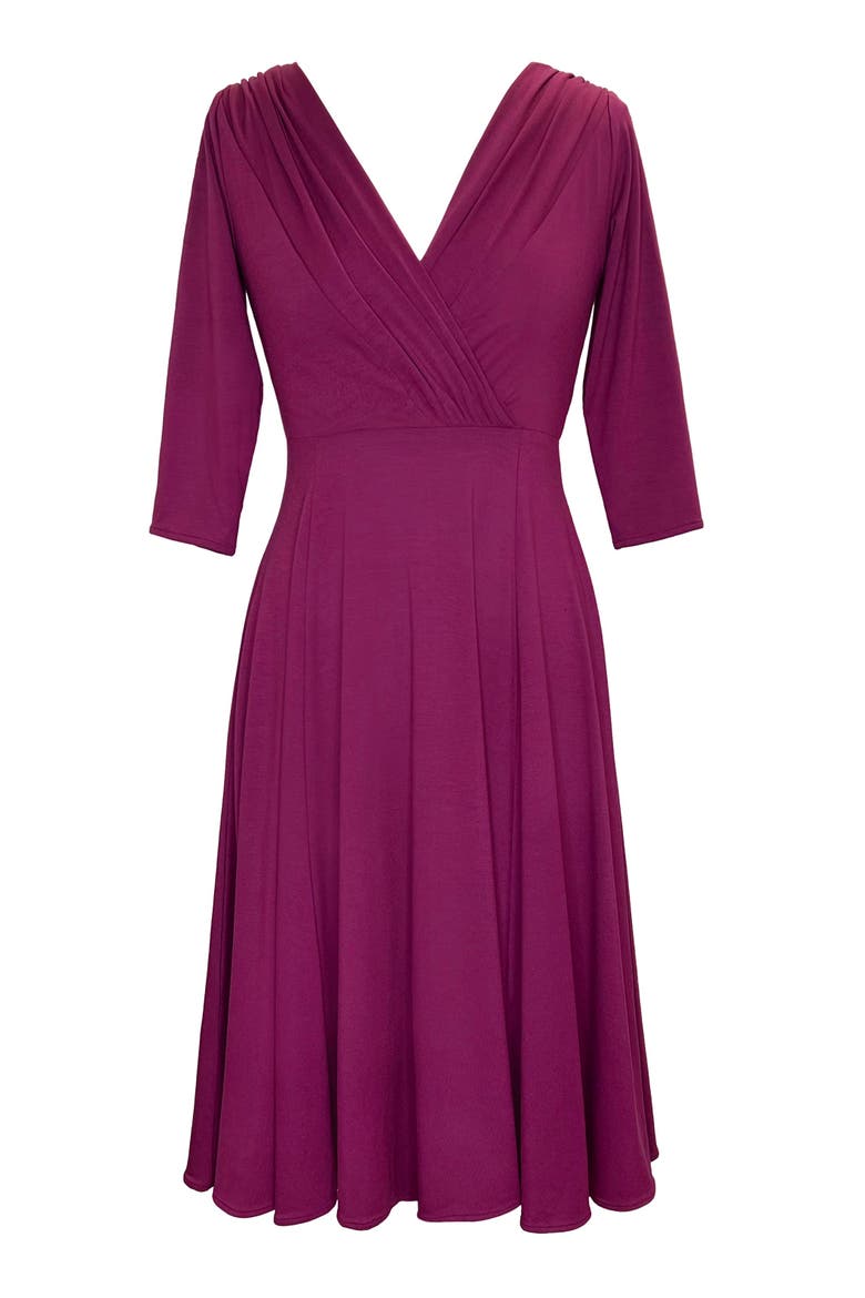 Annie Fit-Flare Midi Dress