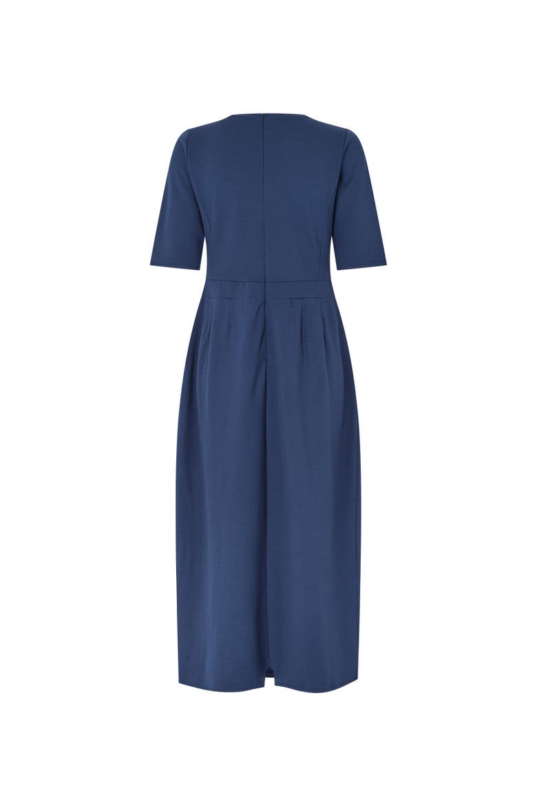 MaNaelisa Pleated Midi Dress