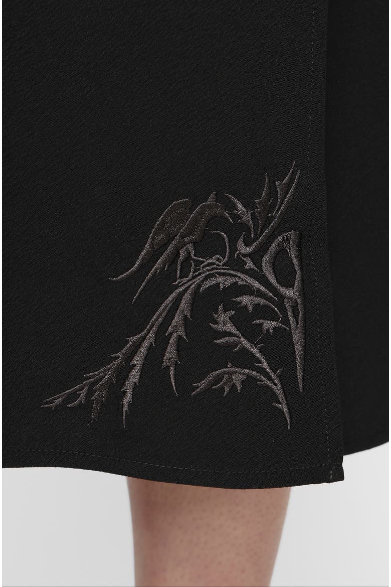 Aubrey Embroidered Midi Dress