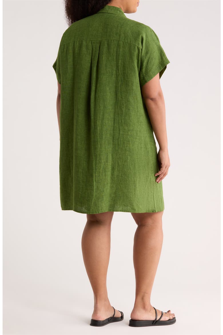 Organic Linen Shirtdress