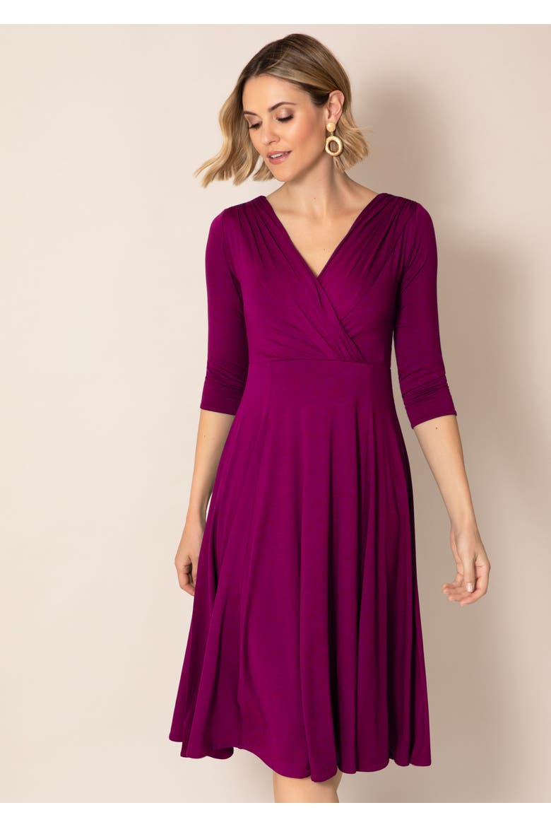 Annie Fit-Flare Midi Dress