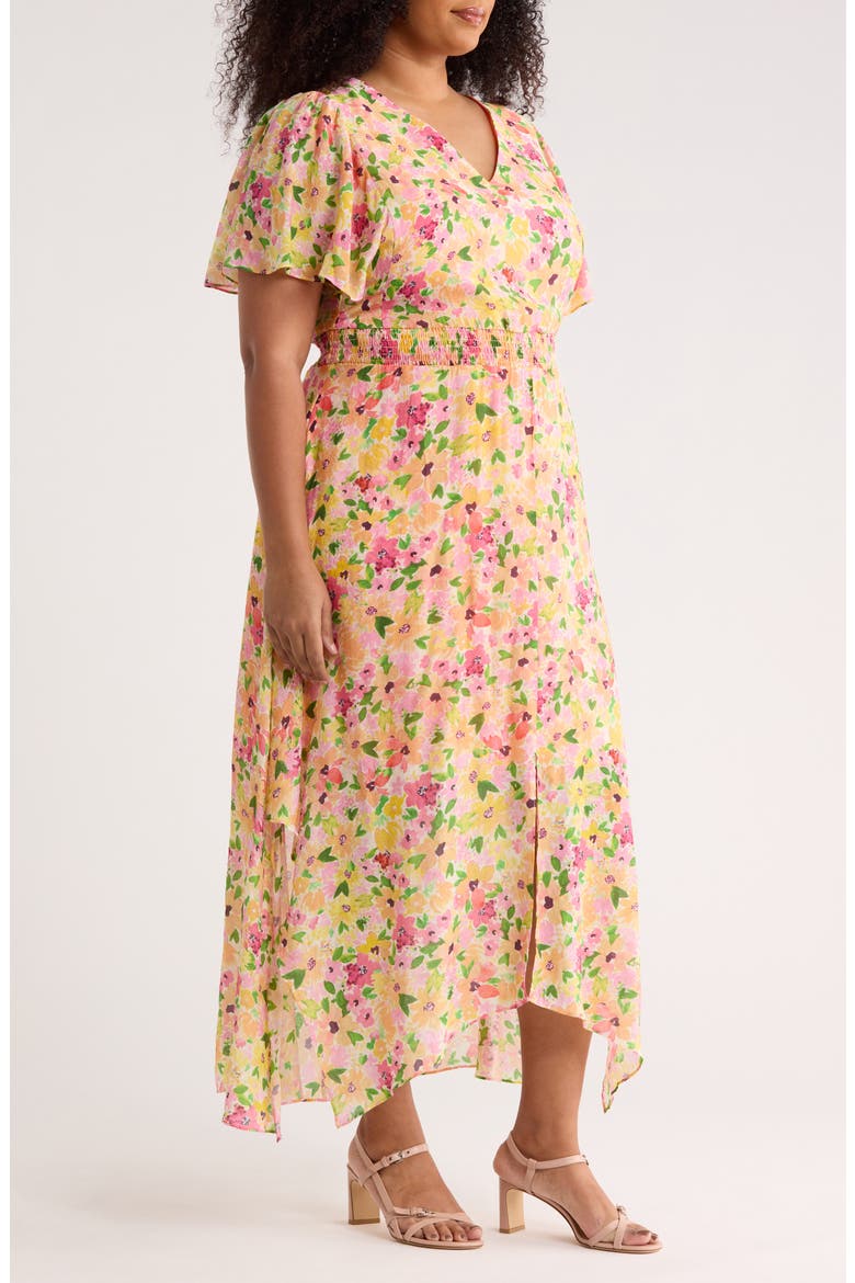 Smocked Waist Maxi Dress