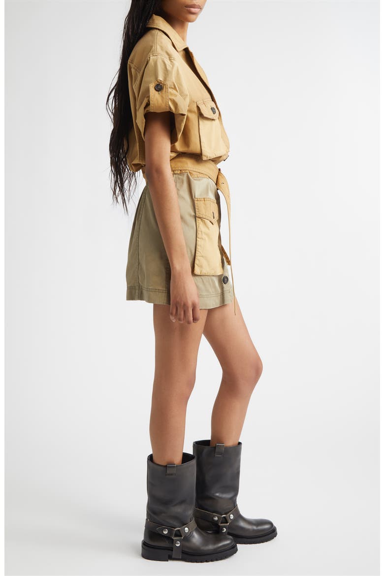Journey Pamela Saharian Cotton Mini Shirtdress