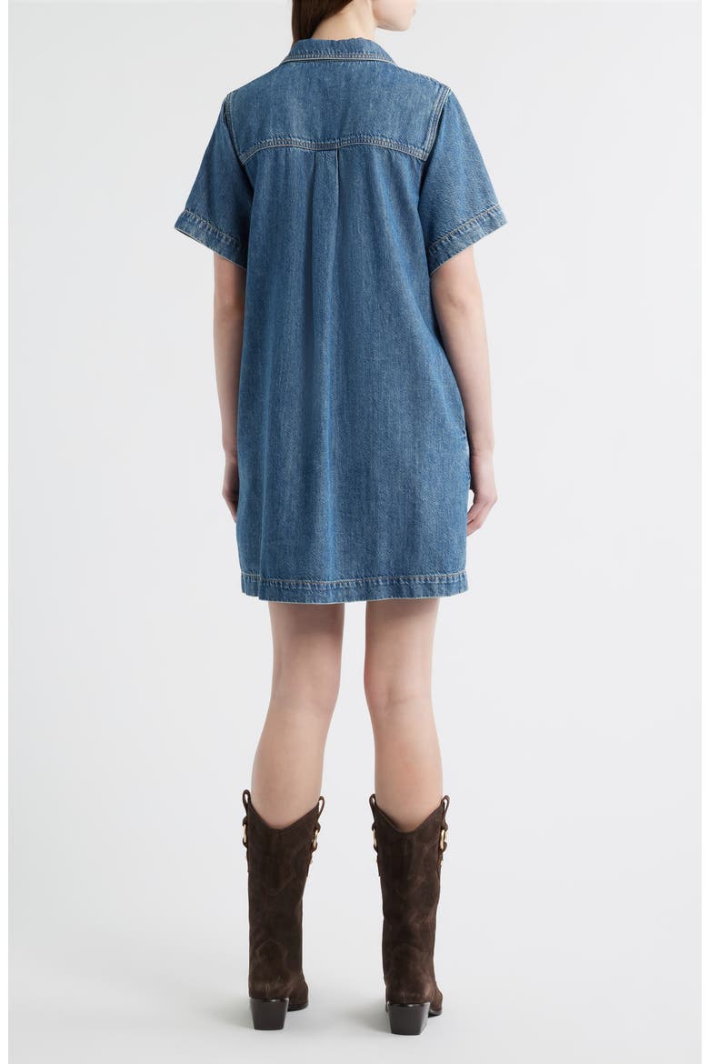 Hayley Short Sleeve Denim Dress