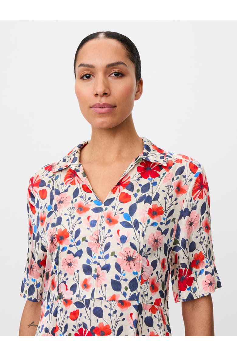Collared Midi Shirt Dress