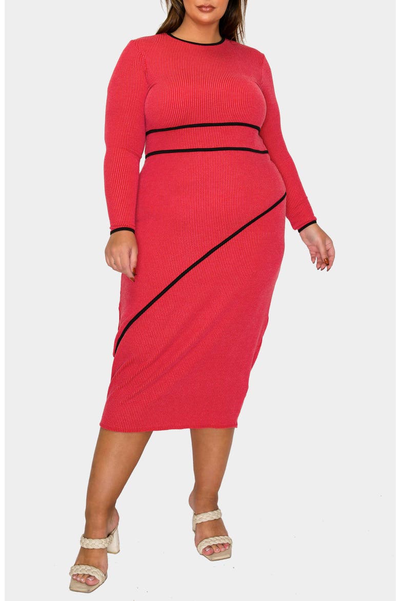 Elora Rib Sweater Dress