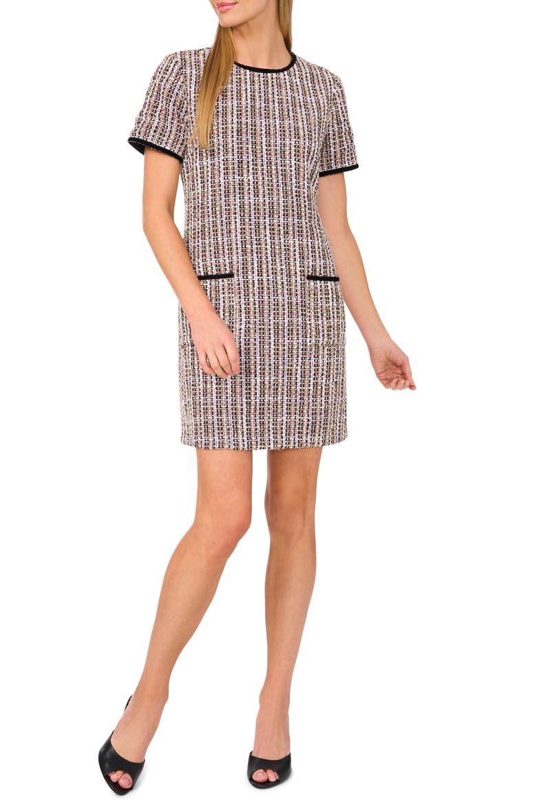 Tweed Shift Dress
