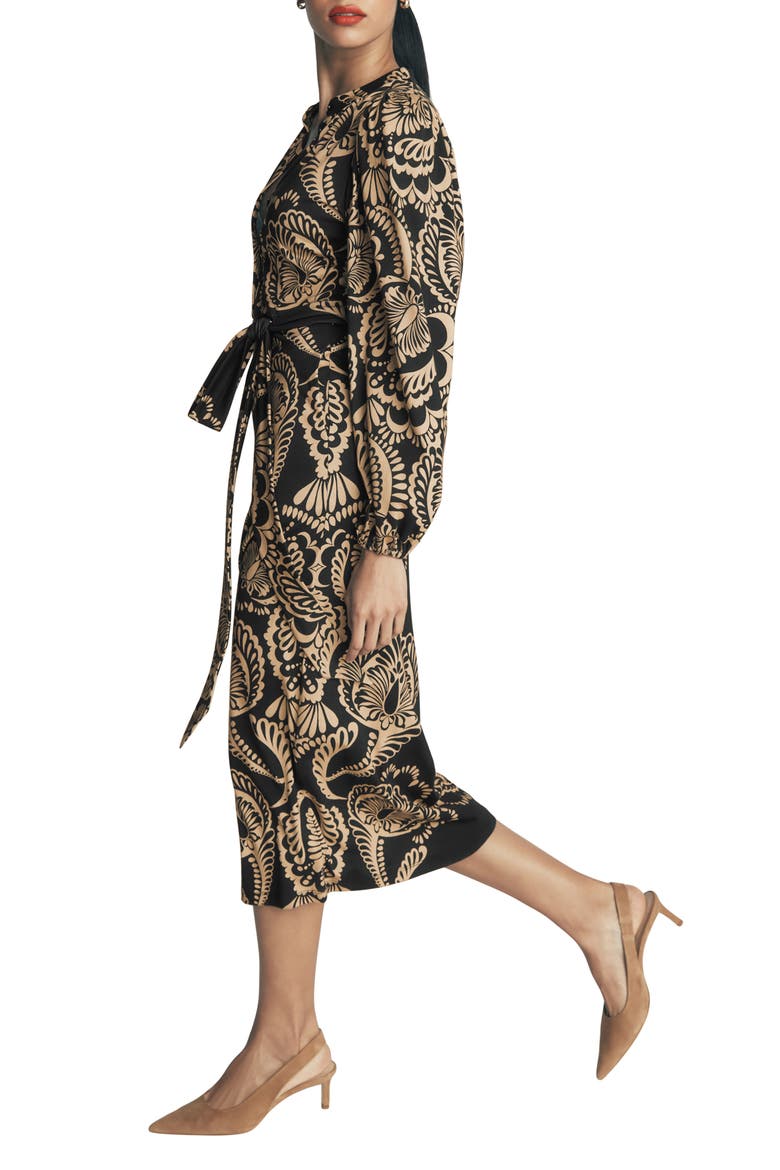 Eli Belted Midi Dress