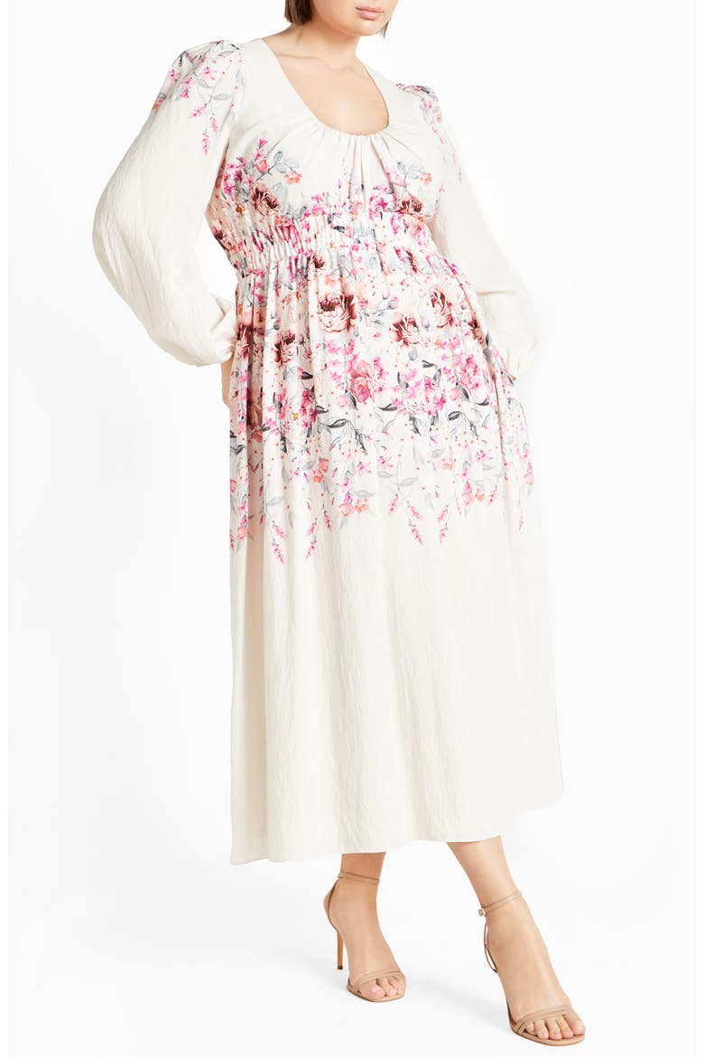 Keyla Floral Long Sleeve Maxi Dress