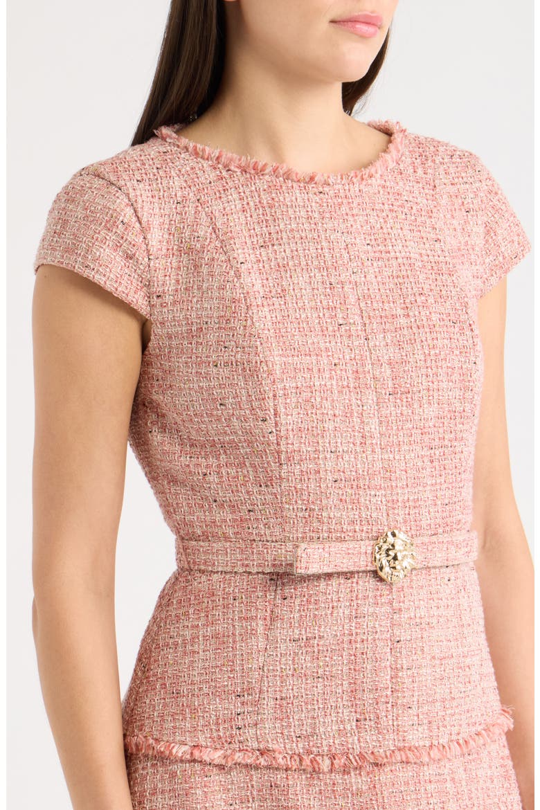 Heritage Tweed Midi Dress
