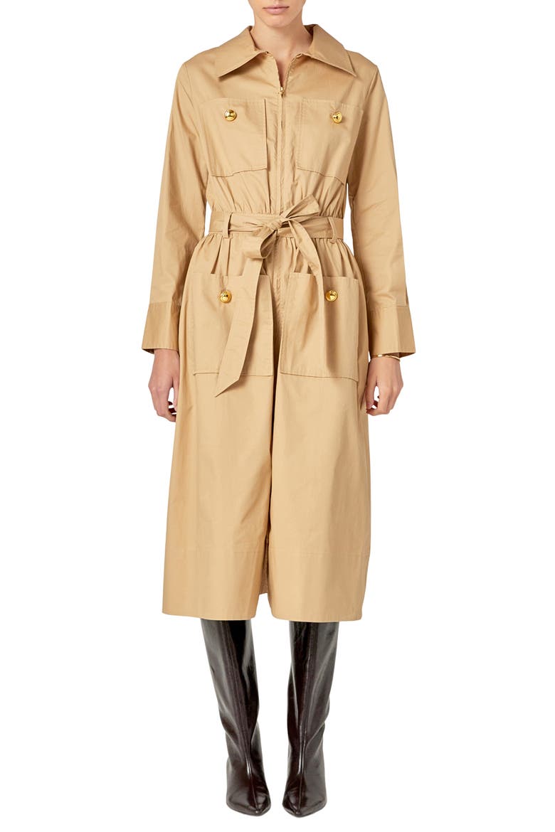 Big Pocket Long Sleeve Midi Dess