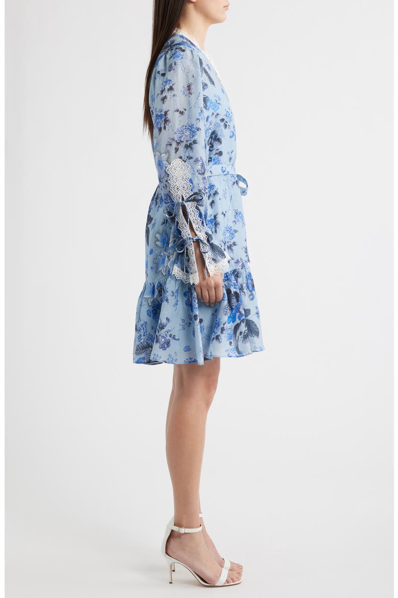 Beli Tie Waist Long Sleeve Dress