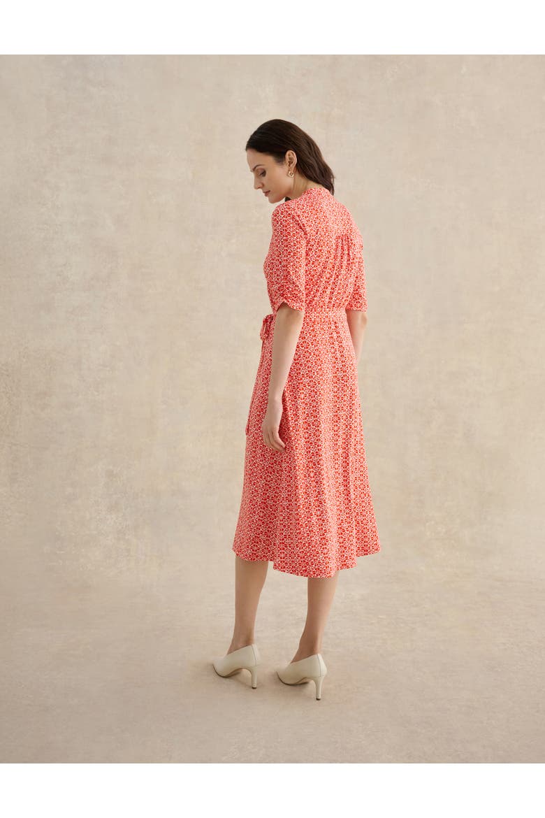 Cathy 3/4 Sleeve Jersey Midi Dress