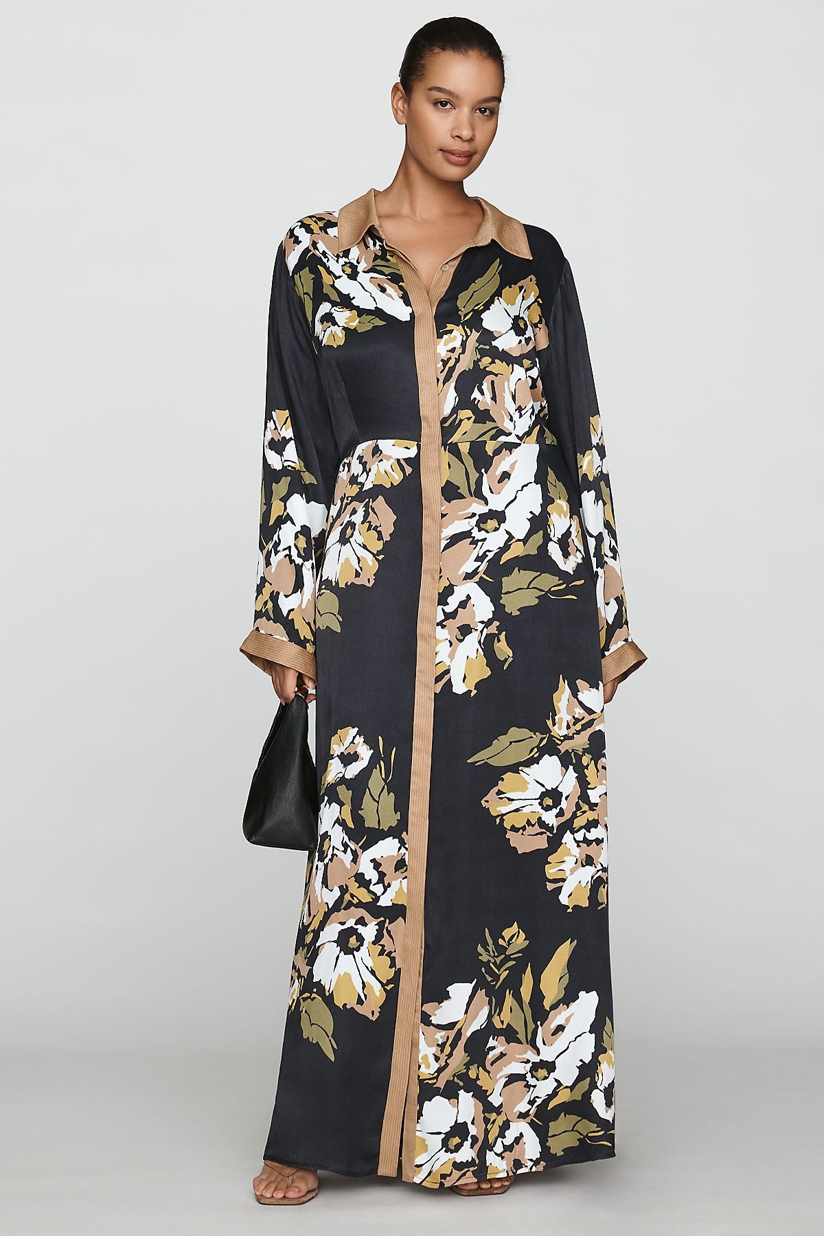 Bl-nk Printed Buttondown Shirtdress