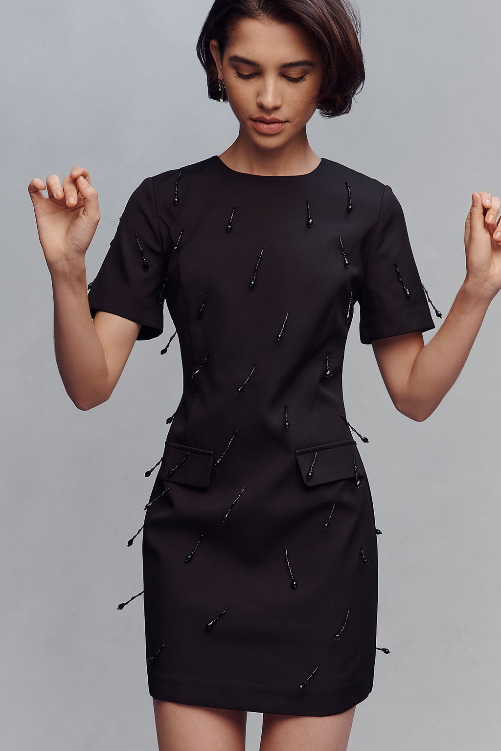 Endless Rose Short-Sleeve Shift Dress