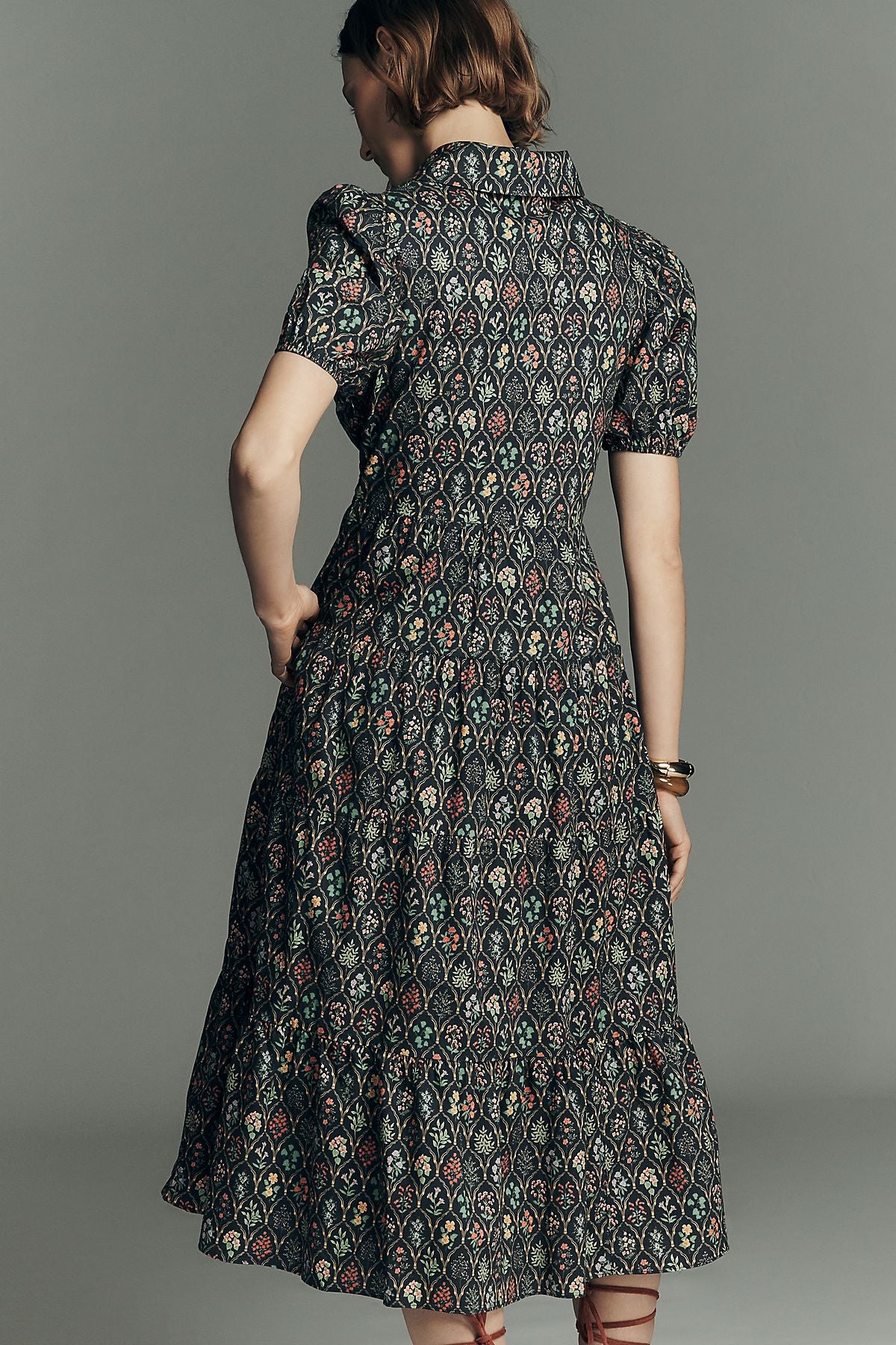 English Factory Floral Shirtdress