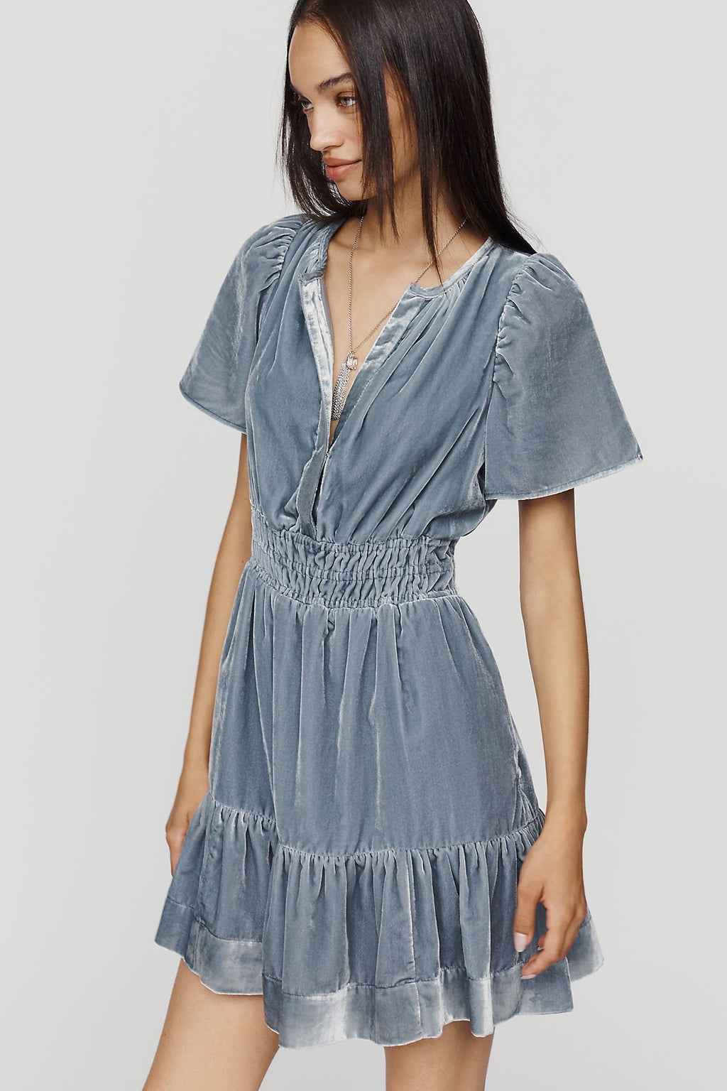 Somerset Velvet Mini Dress