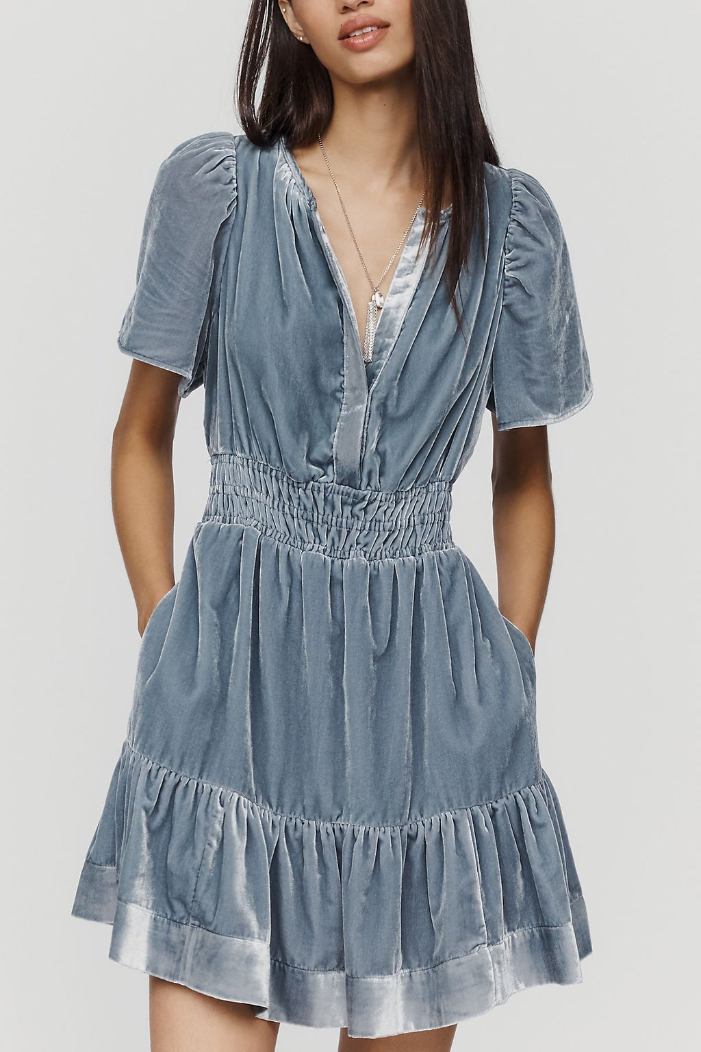 Somerset Velvet Mini Dress