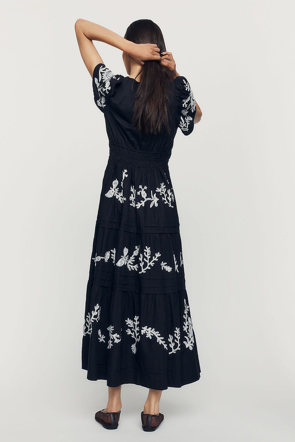 Somerset Maxi Dress: Embroidered Edition