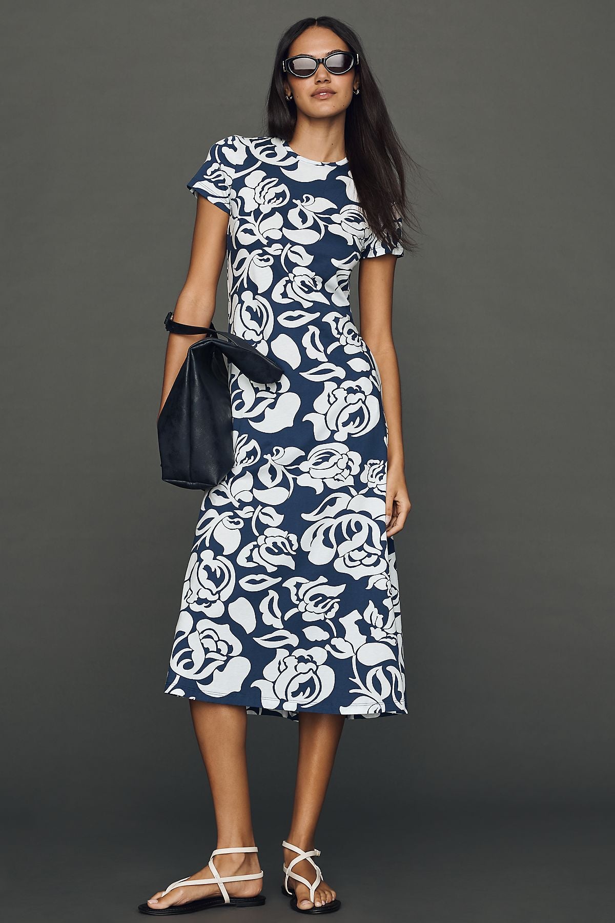 De Loreta Marimba 100% Cotton Midi Dress