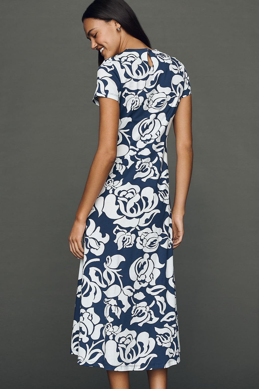 De Loreta Marimba 100% Cotton Midi Dress