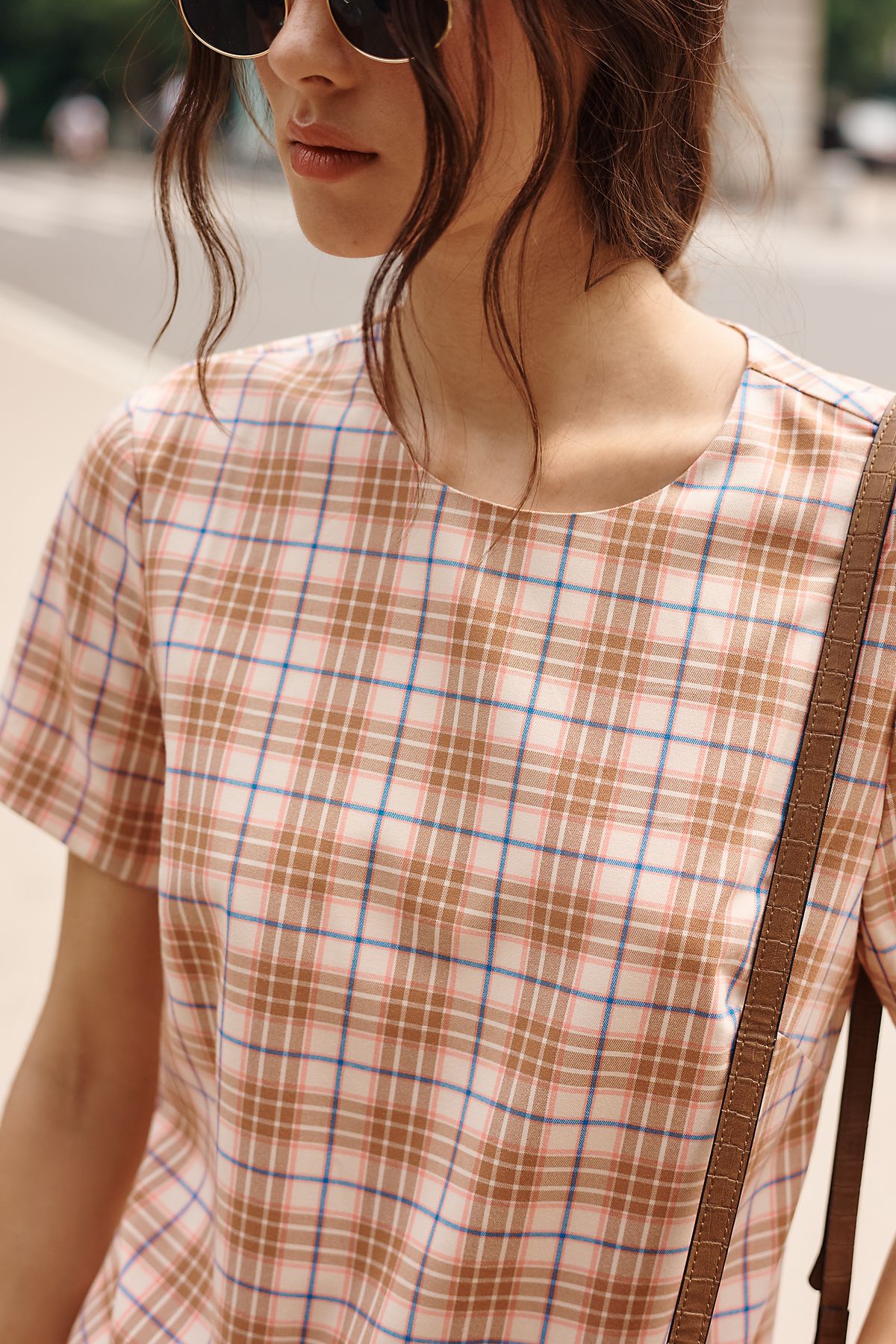Maeve Drop-Waist Mini Swing Dress