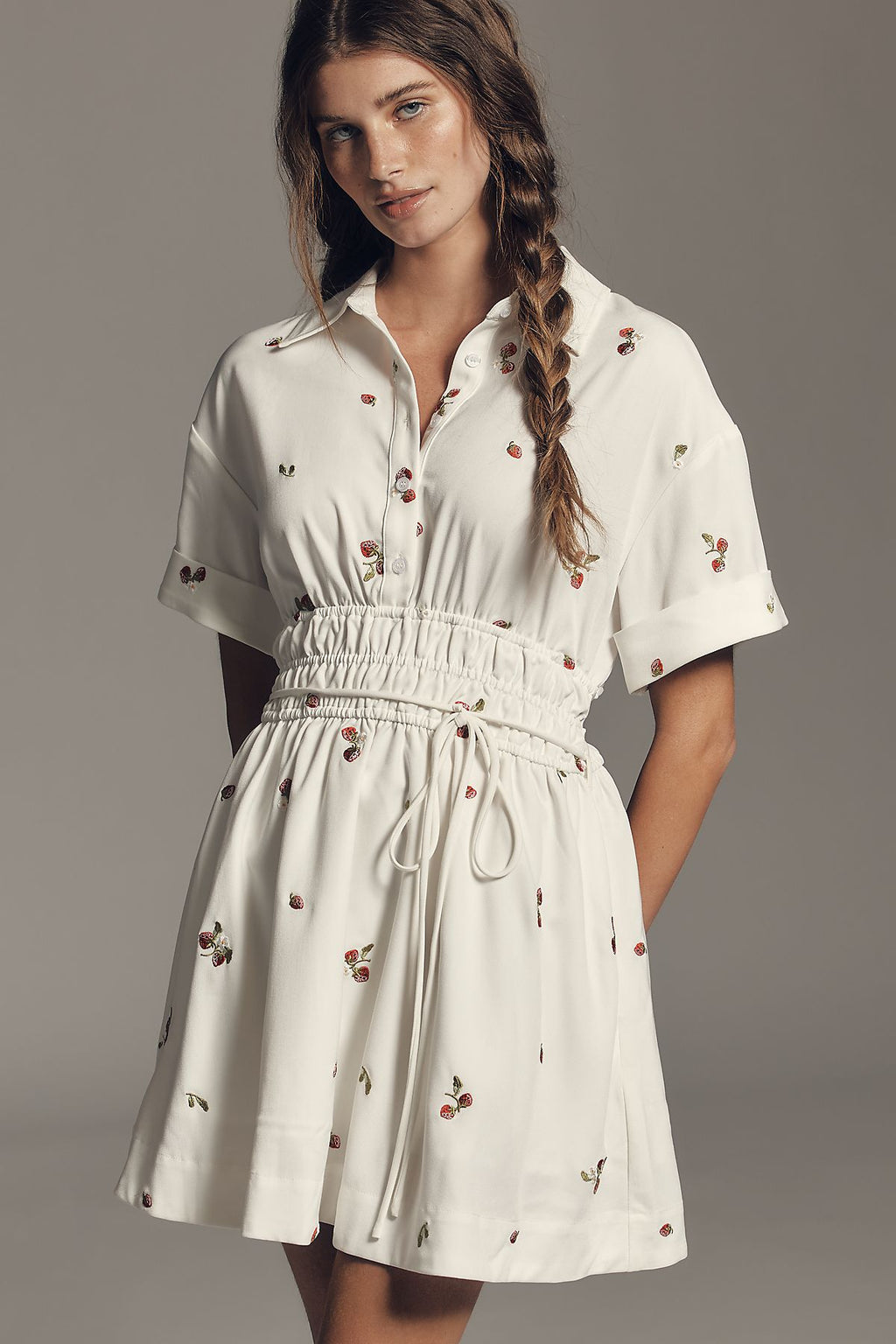 En Saison Strawberry Mini Dress