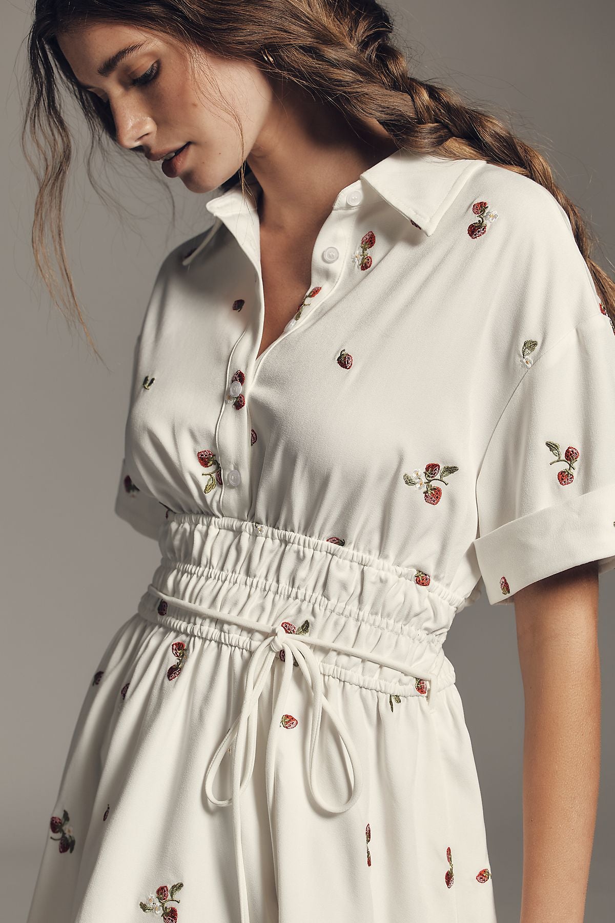 En Saison Strawberry Mini Dress