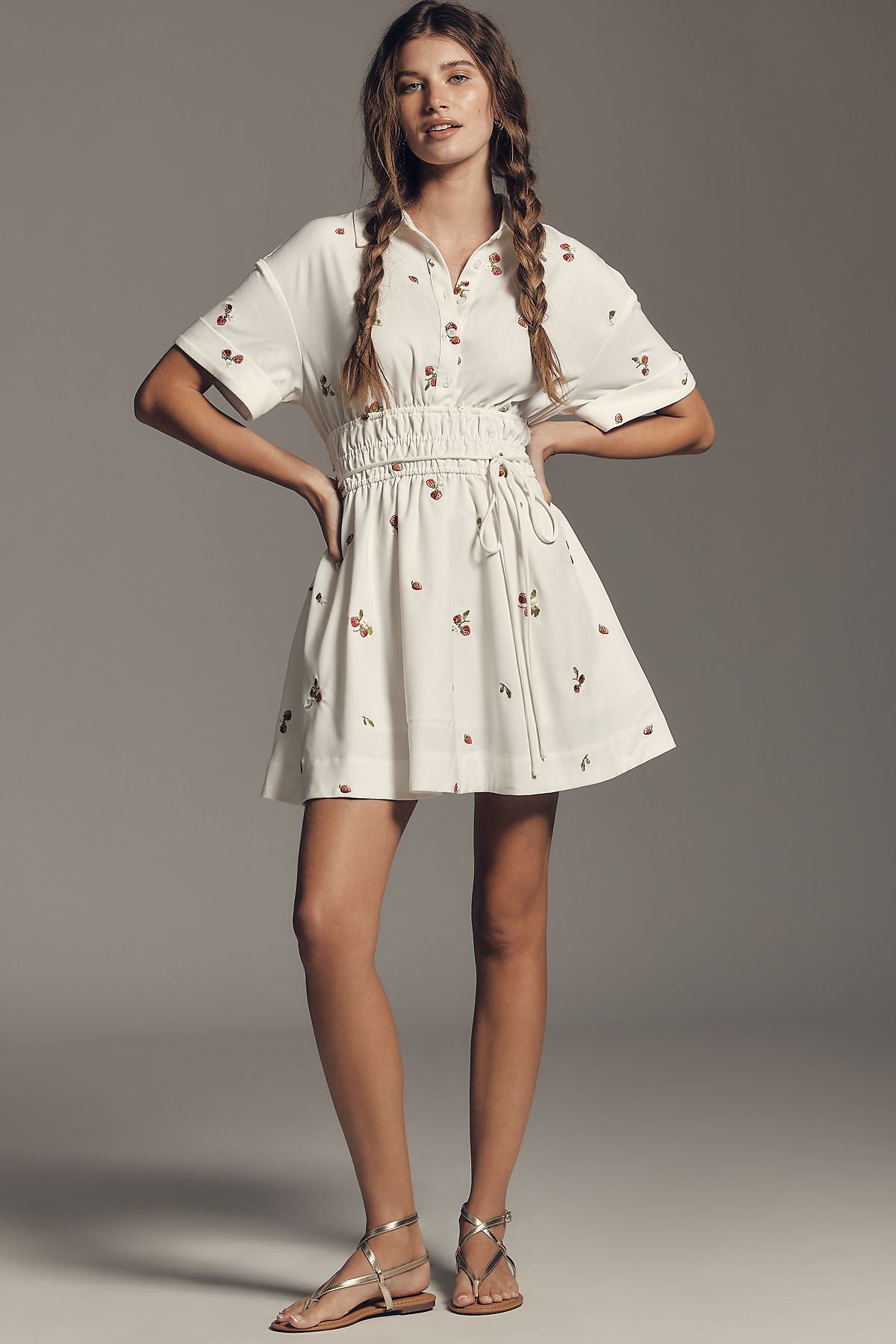 En Saison Strawberry Mini Dress